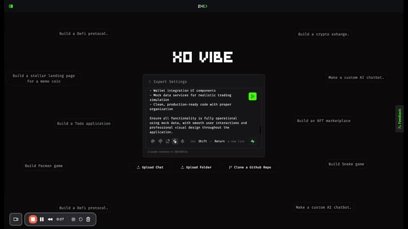 Vibe Coder static